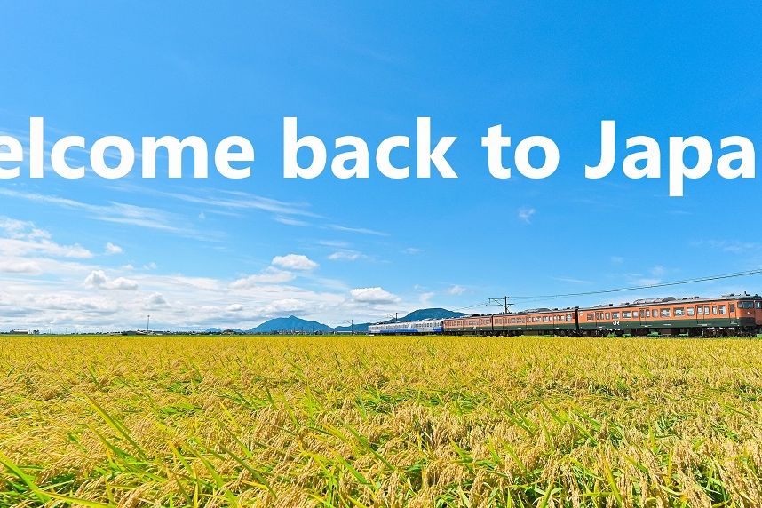 Welcome back to Japan!!