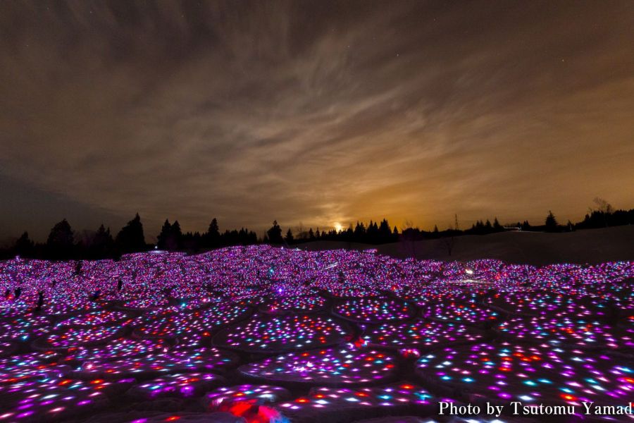 Echigotsumari Fireworks In The Snow Events Enjoy Niigata