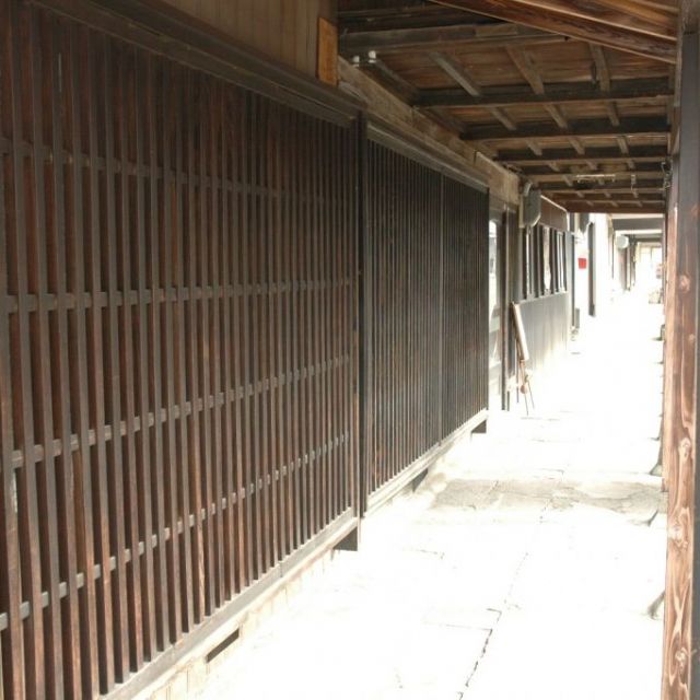 城下町高田的雁木通