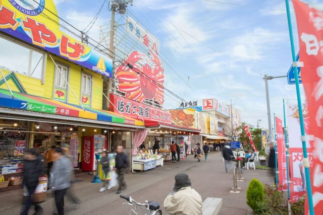 寺泊魚市場大街（魚阿美橫）