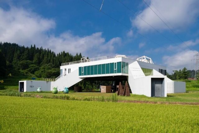 松代雪國農耕文化村中心「農舞台」