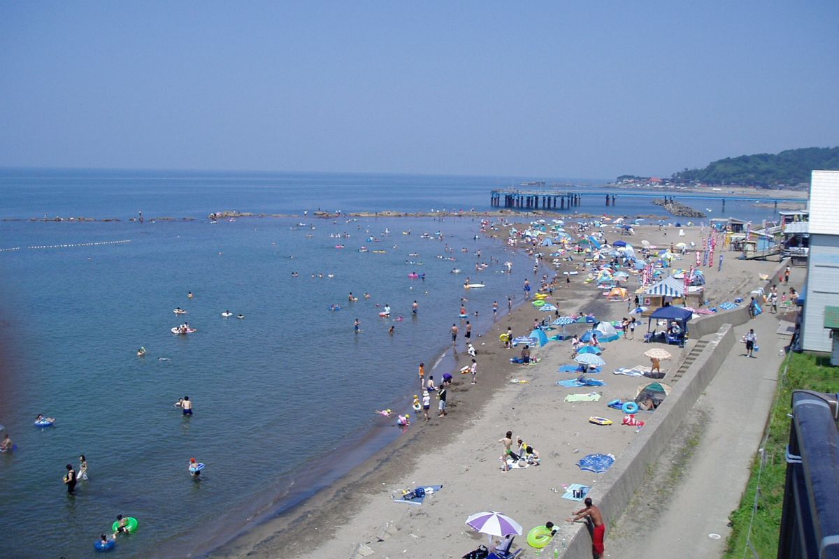 日出の石門（岸の石門・海側）の砂（細かい小石） ヤフオクのみ出品！　愛知県　Beach Sand　Japan Aichi Prefecture　（ Small Pebble ）