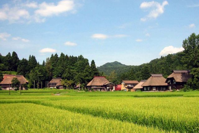 高柳（荻之島）茅草屋之鄉