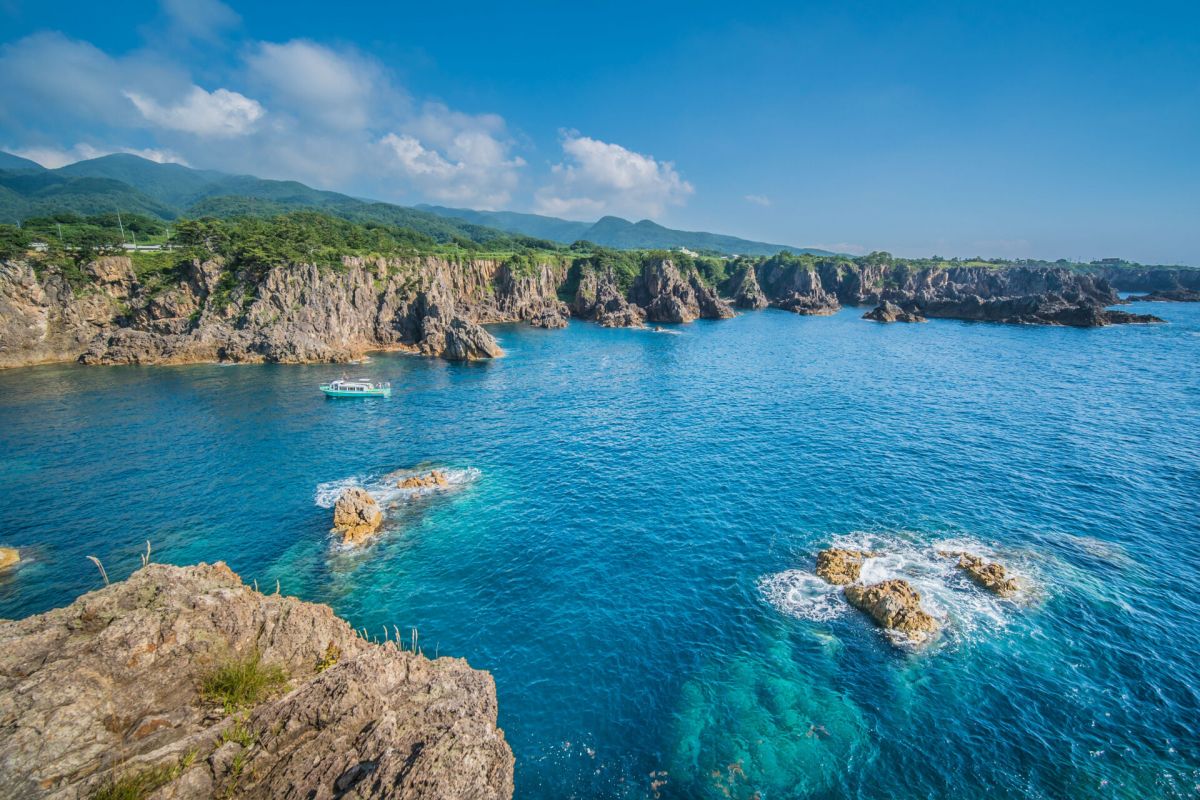 天下絕景！佐渡島尖閣灣